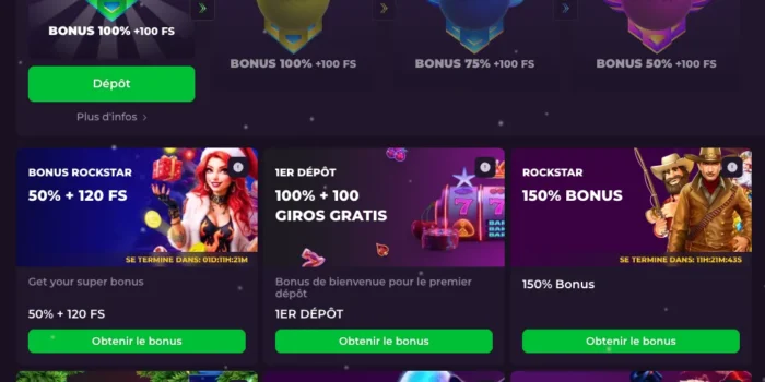 J&rsquo;ai testé tous les free spins de Rockstar Casino : voici ce que j&rsquo;ai découvert